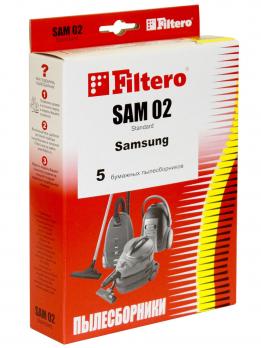 Мешки пылесборники Filtero SAM 02 (5) Standard