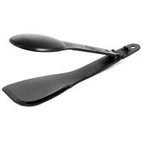 Щипцы-лопатка для тефлоновой посуды кулинарные пластмассовые 4 в 1: ложка, лопатка, нож, щипцы