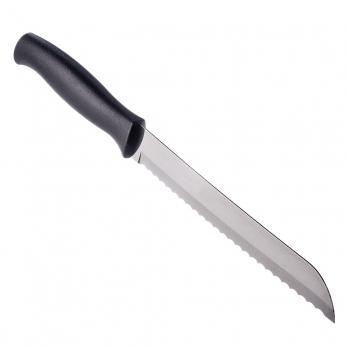 Нож для хлеба Tramontina Athus 18см, черная ручка