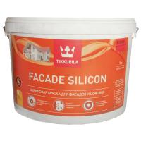 Краска фасадная FACADE Silicon С глубокоматовая 9л Тиккурила