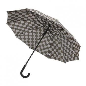 Зонт-трость мужской,10 спиц, 65см, металл, полиэстер (4 цвета)