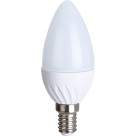 Лампа светодиодная Ecola свеча E14 6W 2700K