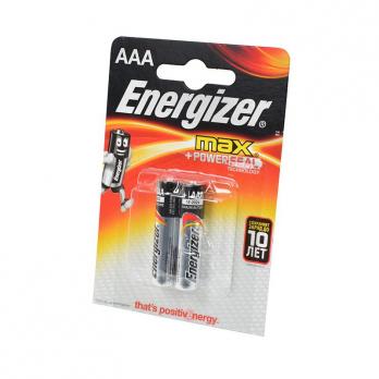 Батарейка щелочная ENERGIZER LR03 (AAA) MAX 1.5В бл/2