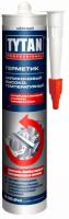 Герметик силикон высокотемпературный красный 280 мл TYTAN Professional