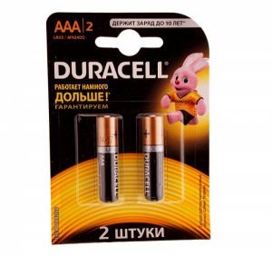 Батарейки щелочные DURACELL LR03 (AAA) Ultra Power 1.5В 2шт.