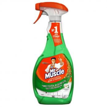 Чистящее средство Мистер Мускул для стекл Зеленый 500 мл 