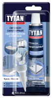 Герметик силиконовый санитарный белый 85мл TYTAN Professional_1