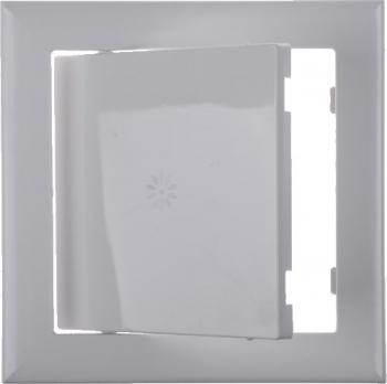 Лючок сантехнический пластик 150*150мм (Белый)