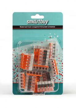 Компактная соединительная клемма 5-ти проводная с рычажками 15шт/уп Smartby