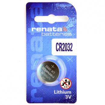Батарейка литиевая RENATA CR2032 дисковая 3В бл/1