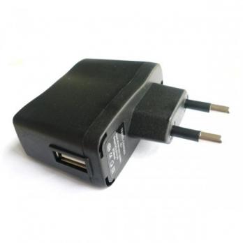 сетевое зарядное устройство USB 220V (СЗУ) (5V, 1 000mA)REXANT 16-0239 черное