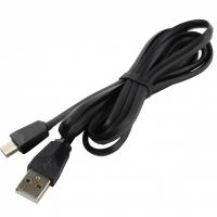 Дата-кабель Smartbuy USB 2.0 - USB TYPE C, черный, длина 1,2 м (iK-3112 black)/500