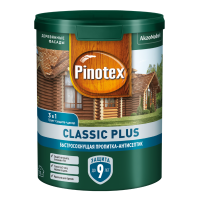 PINOTEX CLASSIC Plus RU Пропитка CLR (база под колеровку) 0,9л
